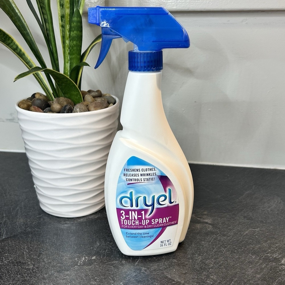 New HTF Dryel‎ 3 In 1 Touch Up Spray For Everyday & Dry Clean Only Clothes 16 Oz
